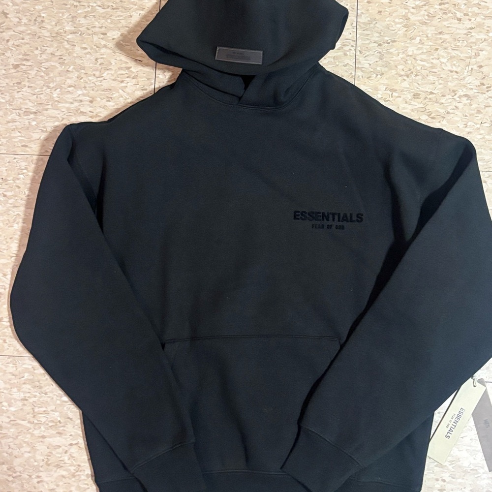 Essentials Midnight Black Pullover NWT - image 6